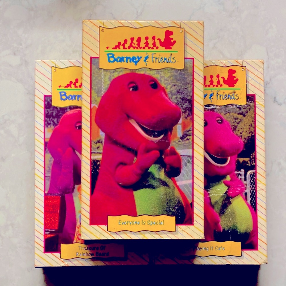 9 Barney & Friends VHS Tapes